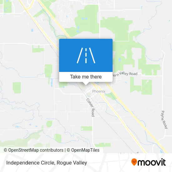 Independence Circle map