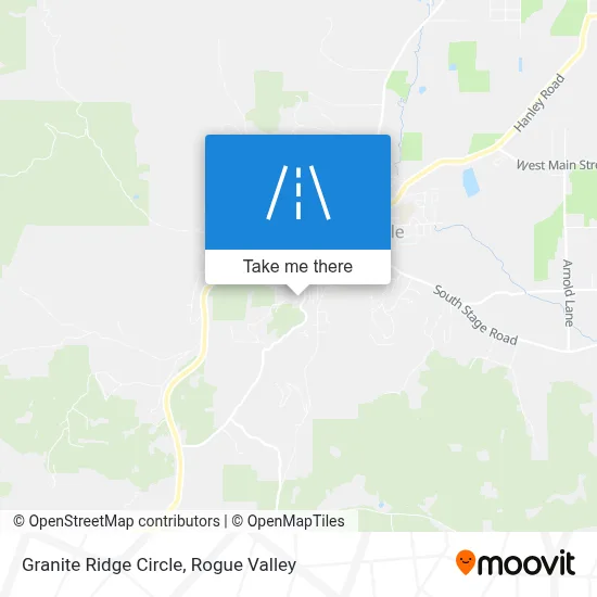 Granite Ridge Circle map