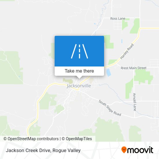 Jackson Creek Drive map