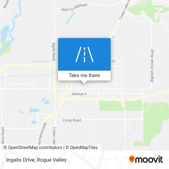 Ingalls Drive map