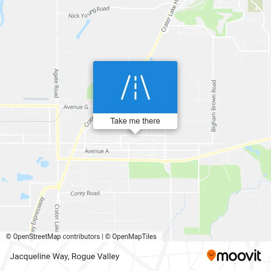 Jacqueline Way map