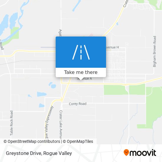 Mapa de Greystone Drive