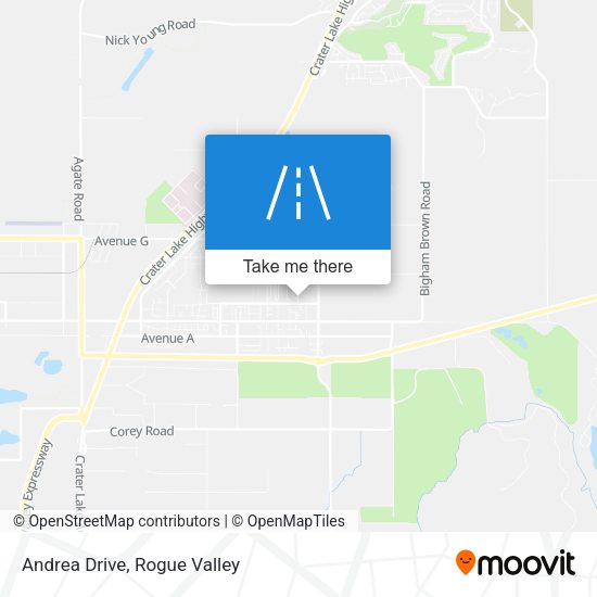 Andrea Drive map