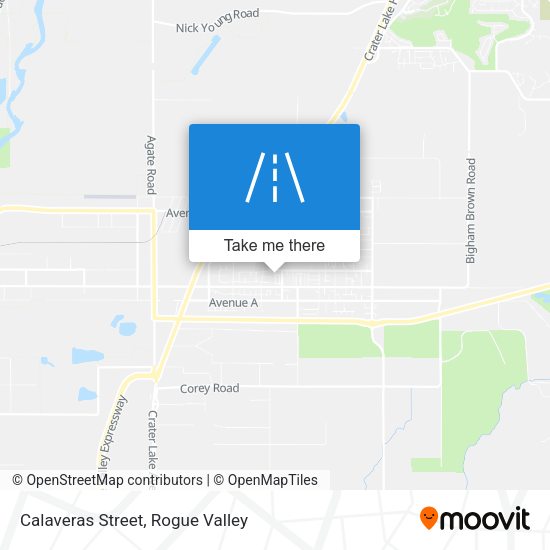 Mapa de Calaveras Street