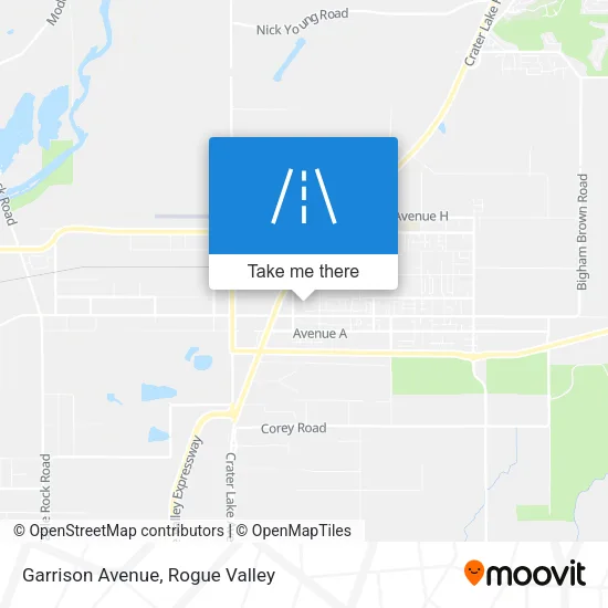 Garrison Avenue map
