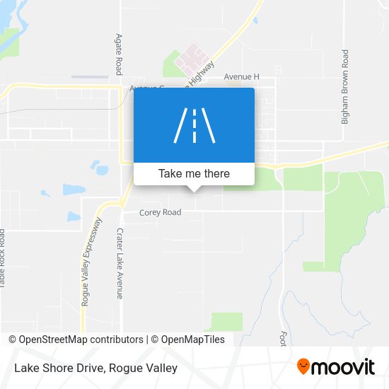 Lake Shore Drive map