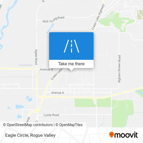 Eagle Circle map
