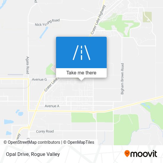 Mapa de Opal Drive