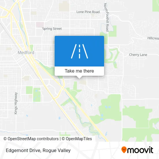Edgemont Drive map