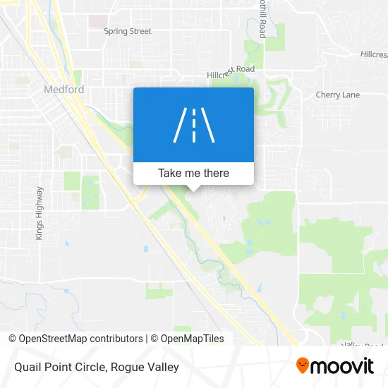 Quail Point Circle map