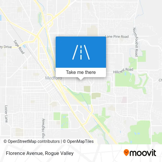 Florence Avenue map