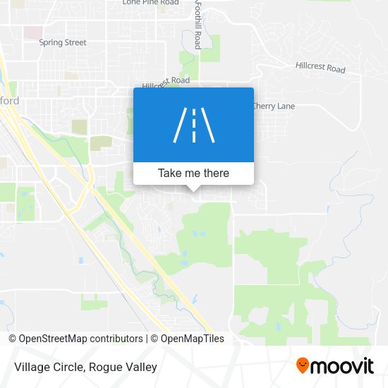 Village Circle map