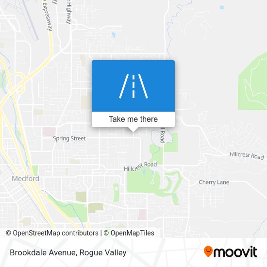 Brookdale Avenue map