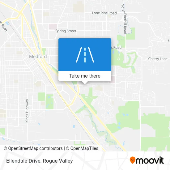 Ellendale Drive map