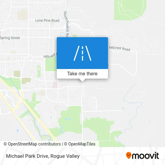 Michael Park Drive map