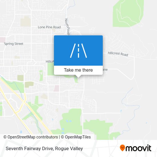 Mapa de Seventh Fairway Drive