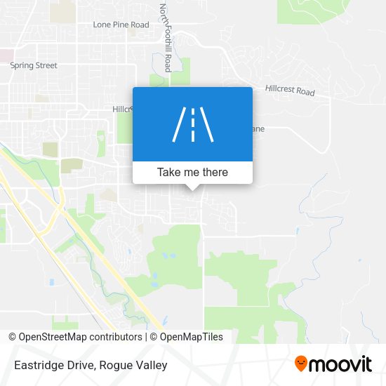 Mapa de Eastridge Drive