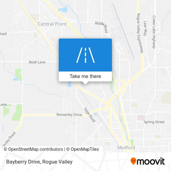Bayberry Drive map