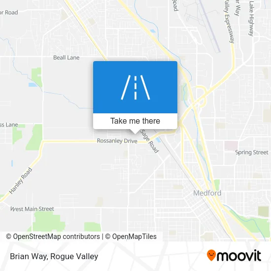 Brian Way map
