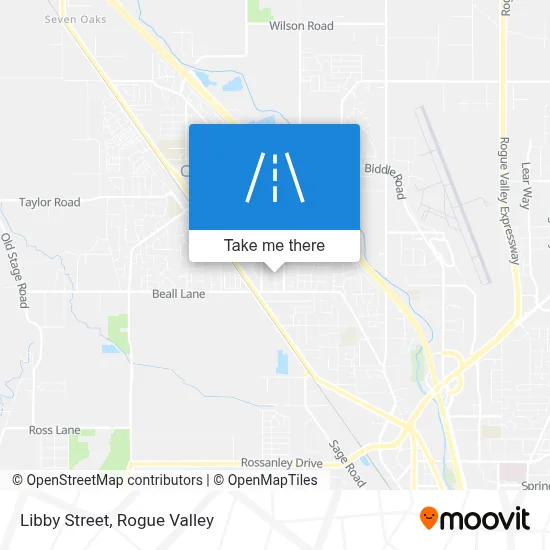 Libby Street map