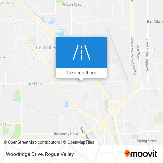 Woodridge Drive map