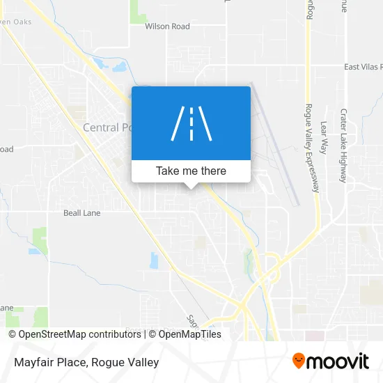 Mayfair Place map