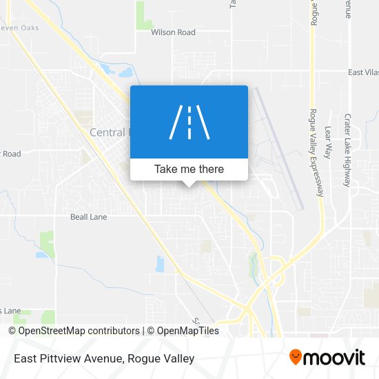 East Pittview Avenue map