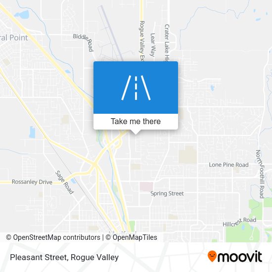 Mapa de Pleasant Street