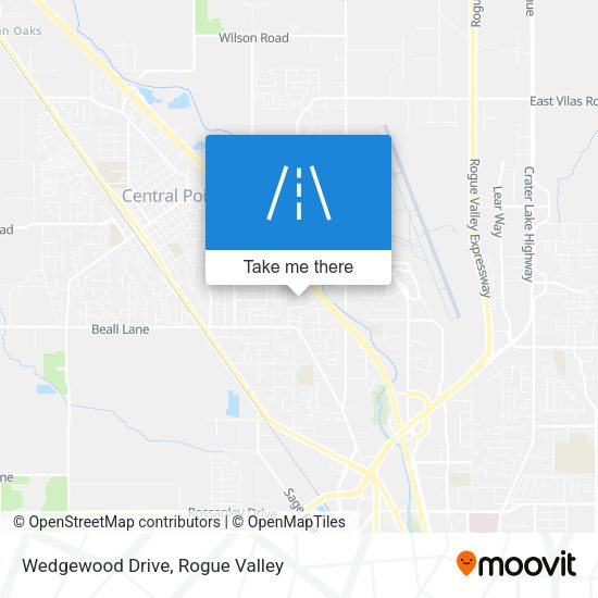 Mapa de Wedgewood Drive