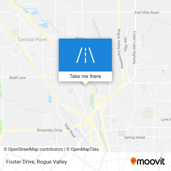 Foster Drive map