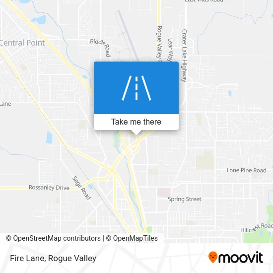 Fire Lane map