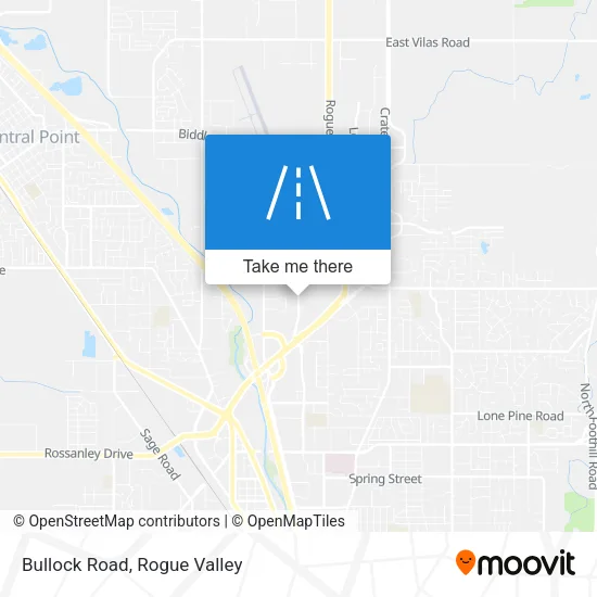 Bullock Road map