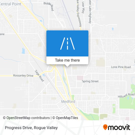 Progress Drive map