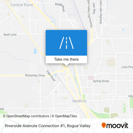 Mapa de Riverside Avenute Connection #1
