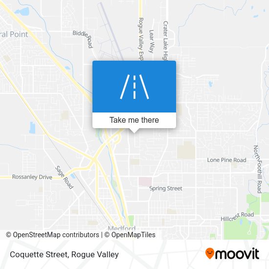 Mapa de Coquette Street