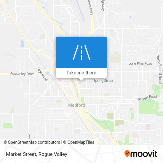 Market Street map