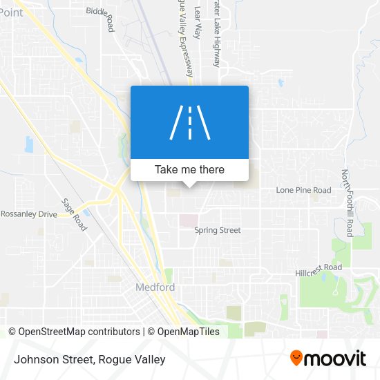 Johnson Street map