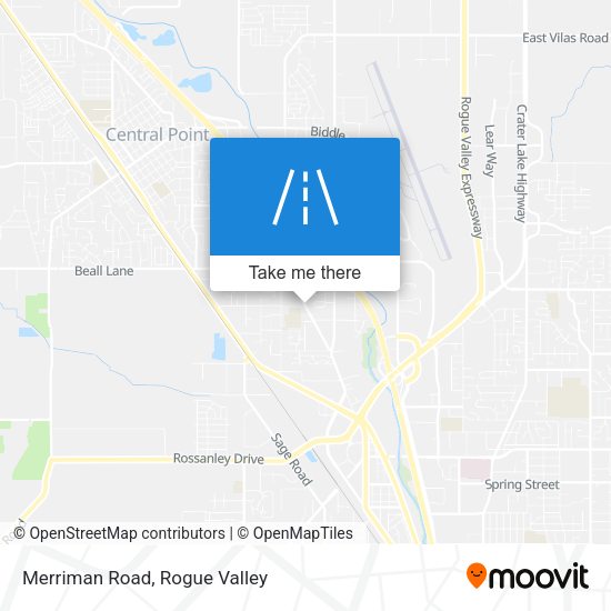 Mapa de Merriman Road