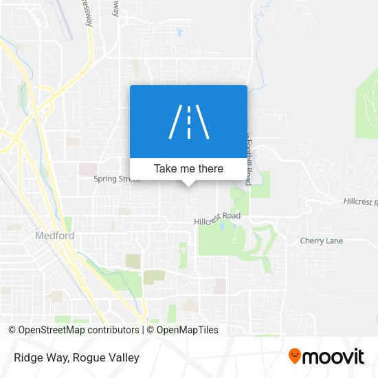 Mapa de Ridge Way