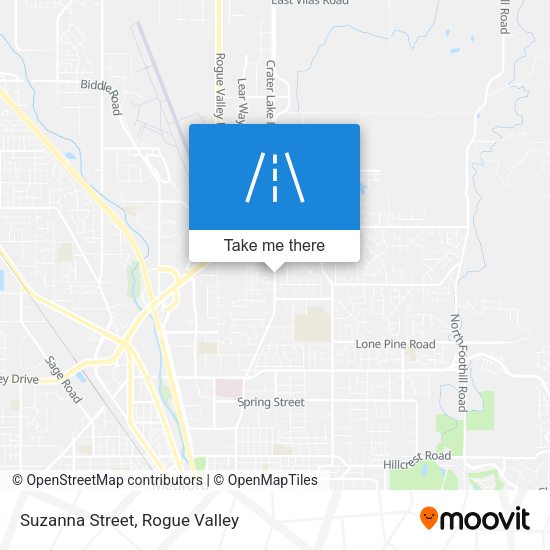 Suzanna Street map
