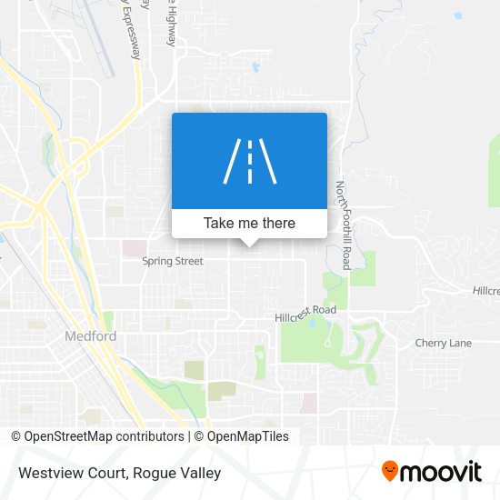 Westview Court map