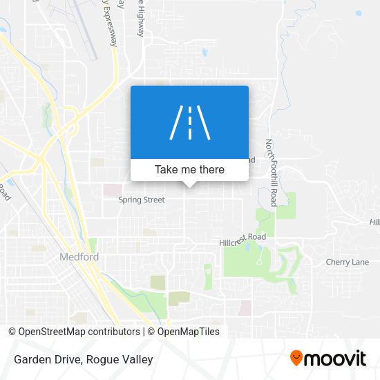 Mapa de Garden Drive