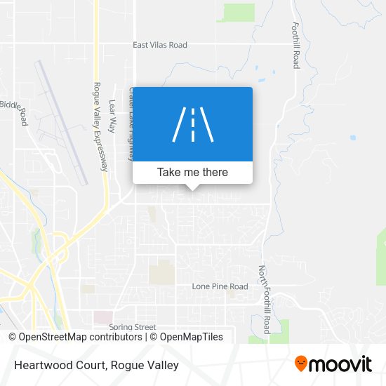 Heartwood Court map