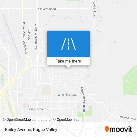 Mapa de Bailey Avenue