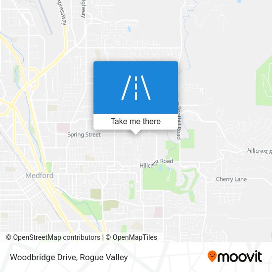 Woodbridge Drive map