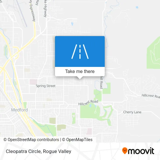 Cleopatra Circle map