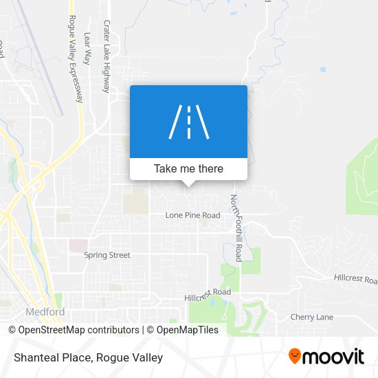 Shanteal Place map