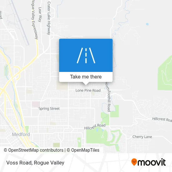 Voss Road map