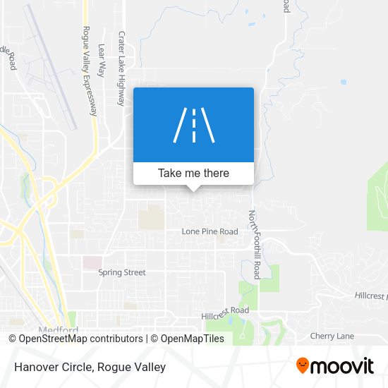 Hanover Circle map