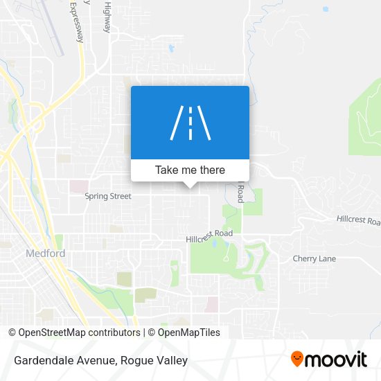 Gardendale Avenue map